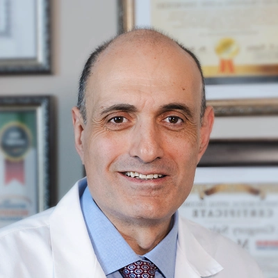 A headshot photo of Dr. Gregory Salem, the chiropractor at Salem Chiropractic